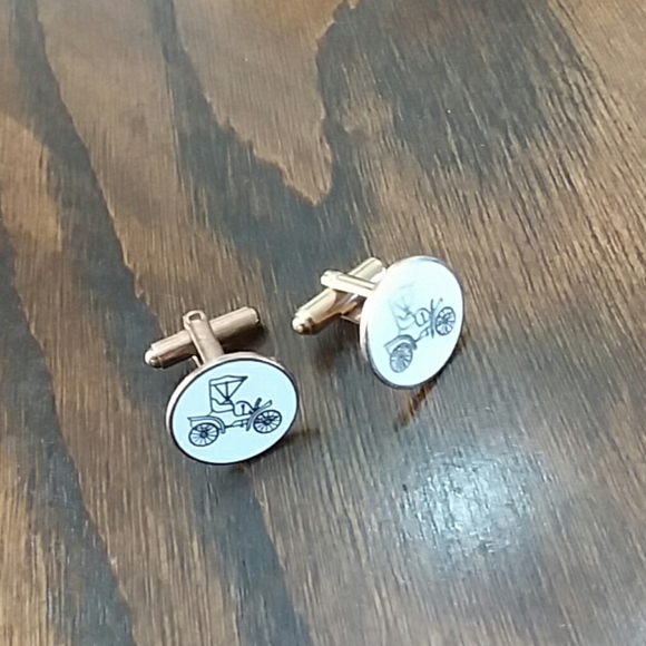 Cufflinks / vintage - Picture 5 of 6